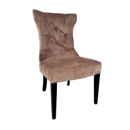 Pikowane krzesło GRANADA w stylu glamour do jadalni